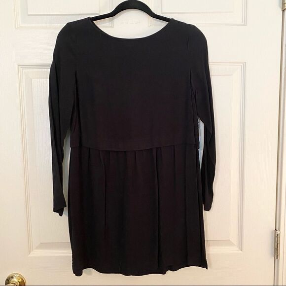 J. Jill 100% rayon black shirt - Picture 1 of 6